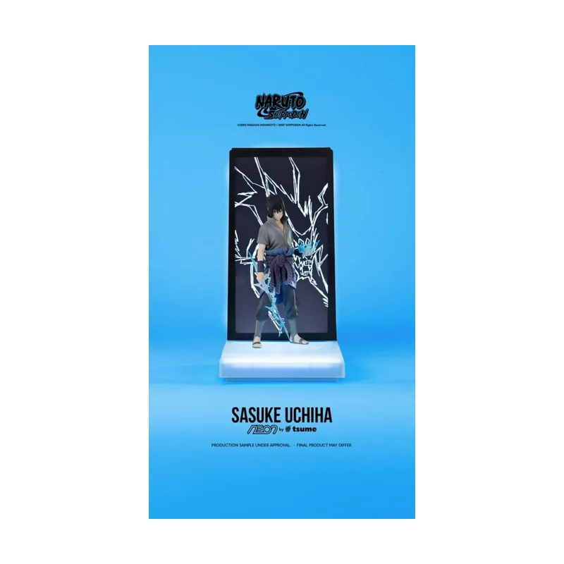 Tsume Art Figura Sasuke Uchiha Naruto Shippuden 1/9 Neon Tsume