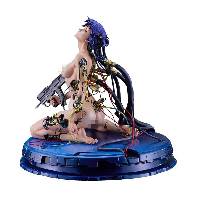 With Fans! Estatua Motoko Kusanagi Ghost in the Shell 1995 Ed. 1/4