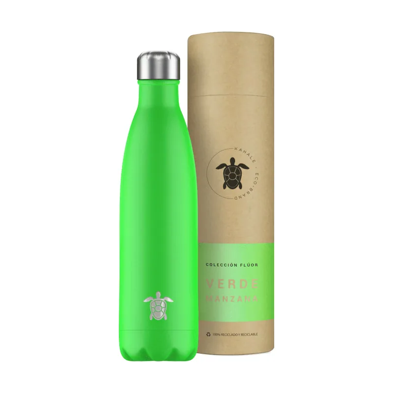 Kahale Botella Térmica Acero Inoxidable Verde Manzana 750ml