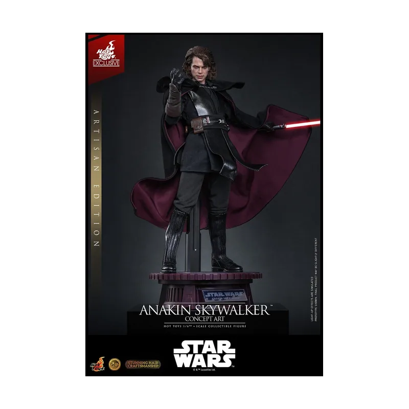Hot Toys Figura Anakin Skywalker Star Wars Episodio III La Venganza de los Sith Artisan Edition 1/6