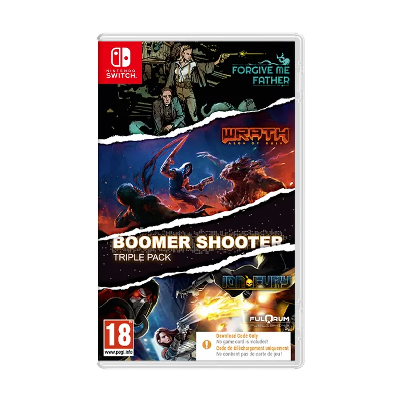 Fulqrum Publishing Boomer Shooter Triple Pack Código descarga Switch