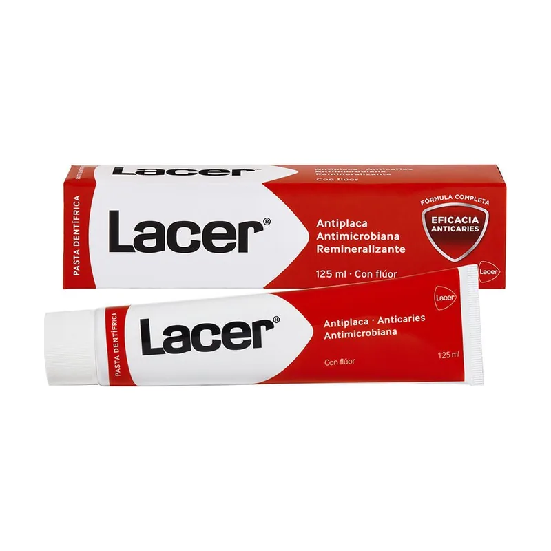 Lacer Pasta Dentífrica Sin Sabor 125ml