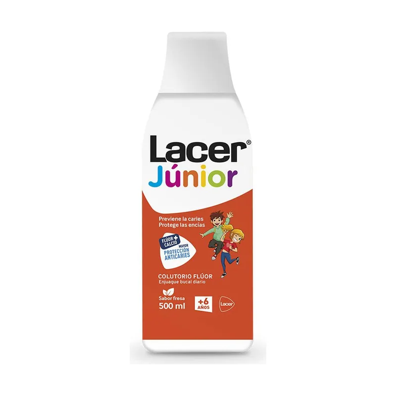 Lacer Colutorio Fluor Diario 0,05% Fresa 500ml