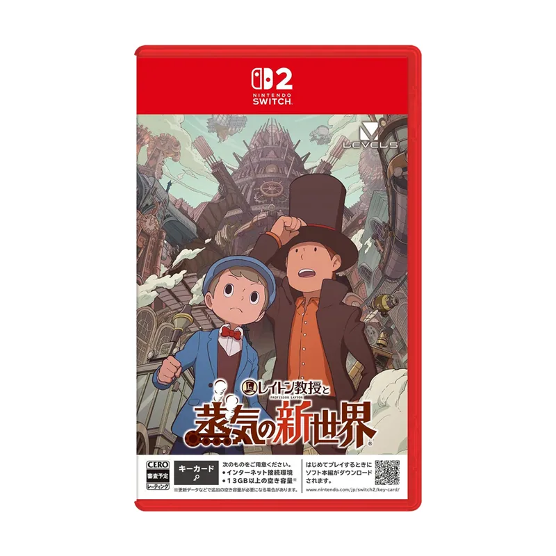 Level 5 Professor Layton and The World of Steam Multi-Lenguaje