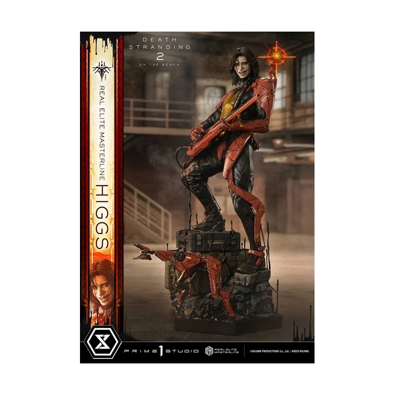 Prime 1 Studios Figura Higgs Death Stranding 2 On The Beach Deluxe Bonus Ver. Real Elite Masterline 1/3 Prime 1 Studio