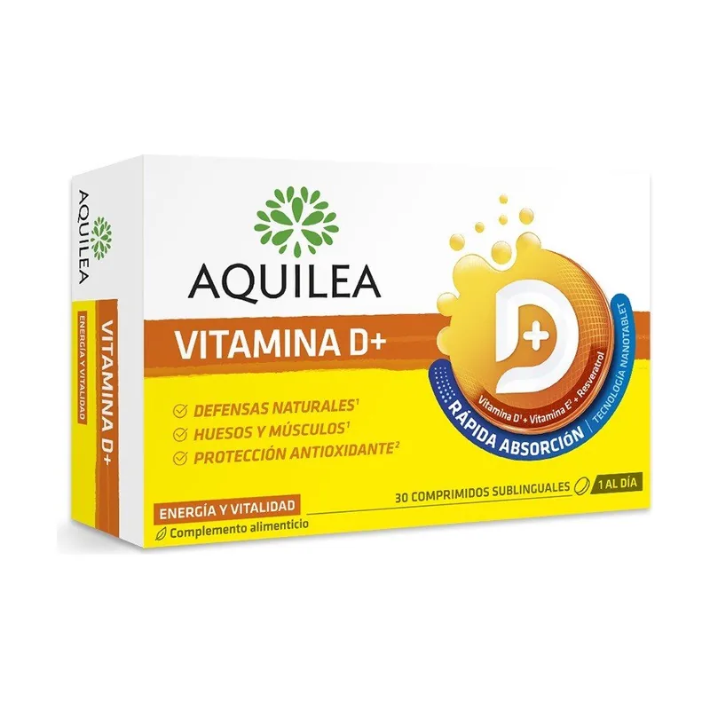 Aquilea Vitamina D+ 30 comprimidos sublinguales