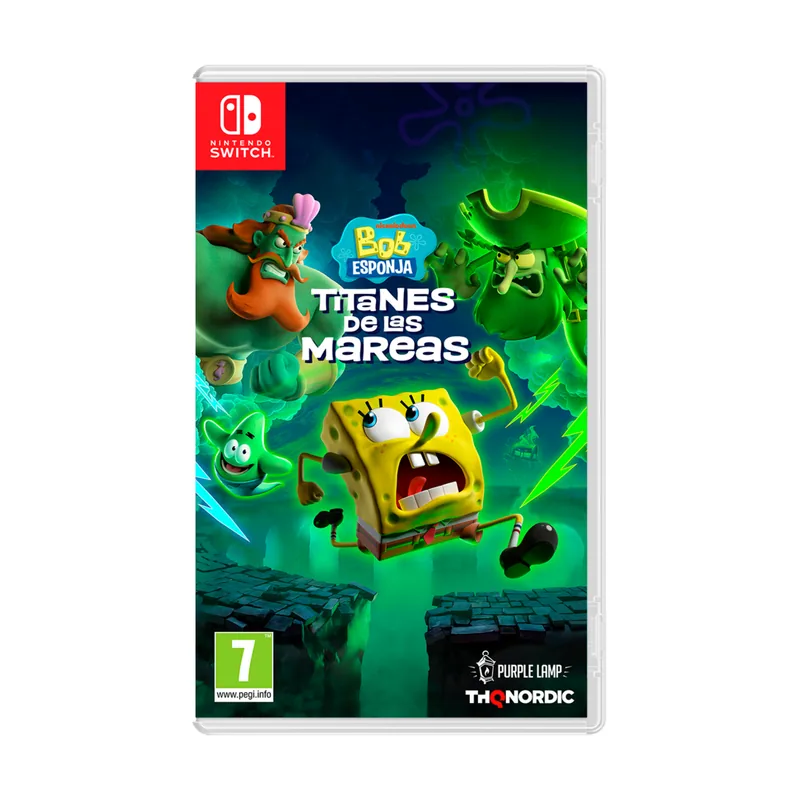 THQ Nordic Bob Esponja Titanes de las Mareas Switch