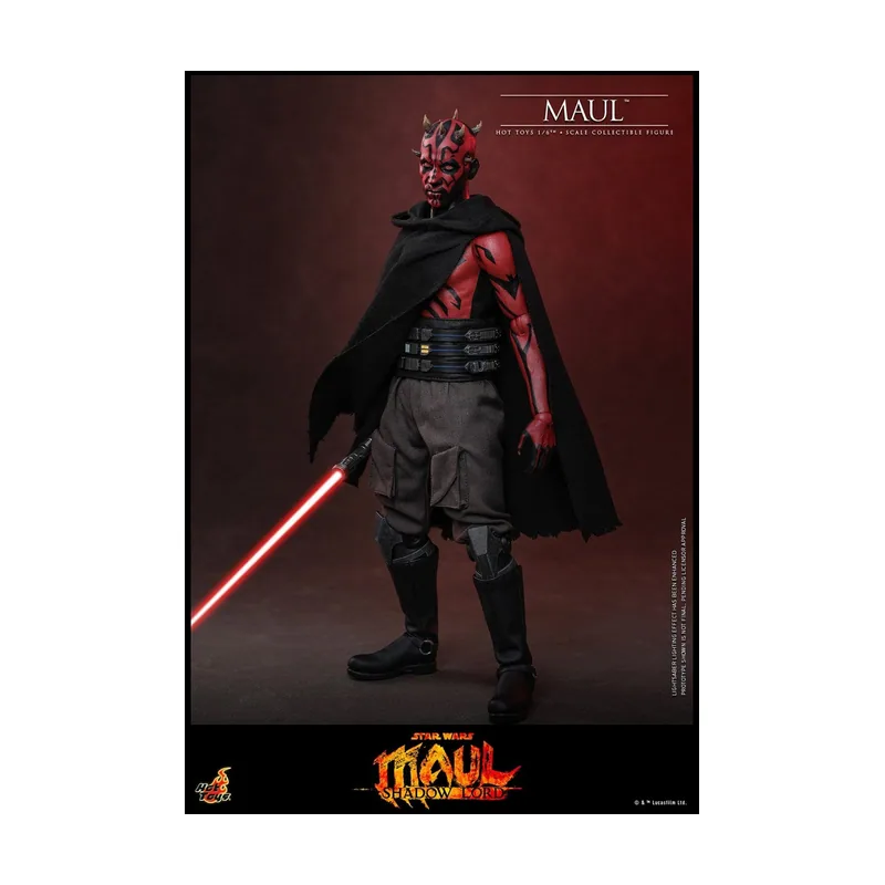 Hot Toys Figura Maul Star Wars El Señor de las Sombras TV Masterpiece 1/6