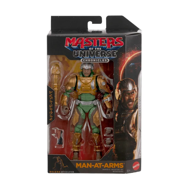 Mattel Figura Man-At-Arms Masters of the Universe 2026 Movie Chronicles