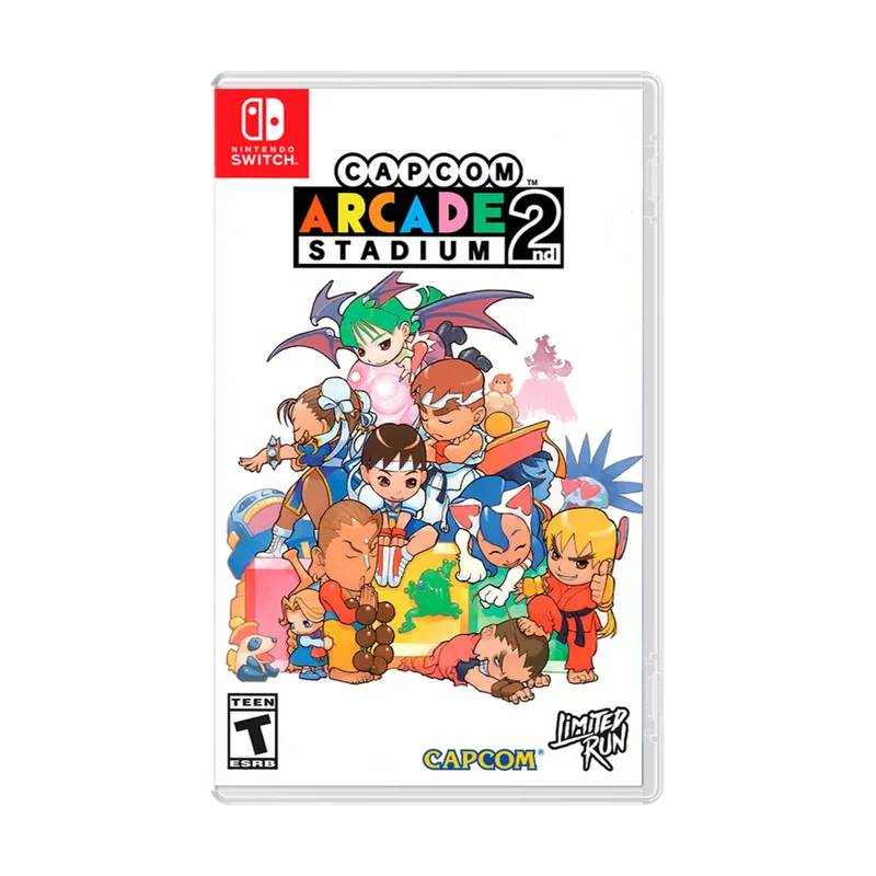 Capcom Arcade 2nd Stadium LRG Super Puzzle Fighter II Cover