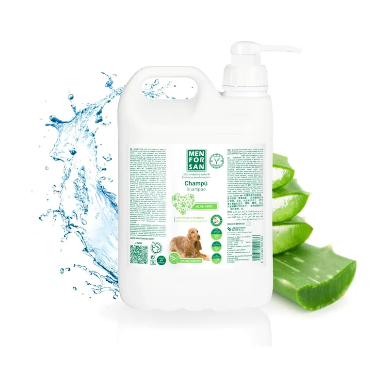 Menforsan Champú Aloe Vera para Perros 5L