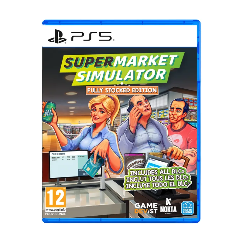 Silver Lightning Supermarket Simulator-Fully stoked EDITION PS5
