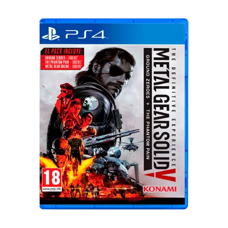 Konami Metal Gear Solid V The Definitive Experience PS4