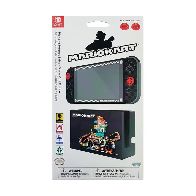 PDP Play and Protect Skins Mario Kart Edition