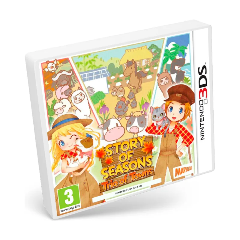 Nintendo Story of Seasons Trio of Towns 3DS