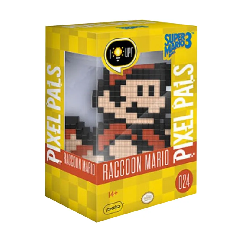 PDP Pixel Pals Nintendo Raccoon Mario