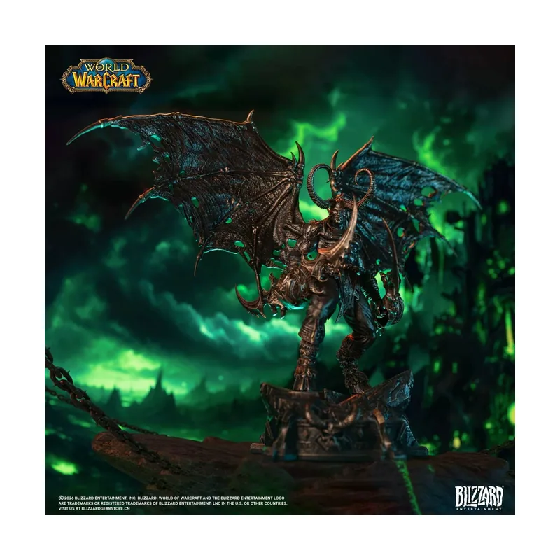 Blizzard Estatua Illidan Stormrage World of Warcraft 1/10 Bronze Ver.