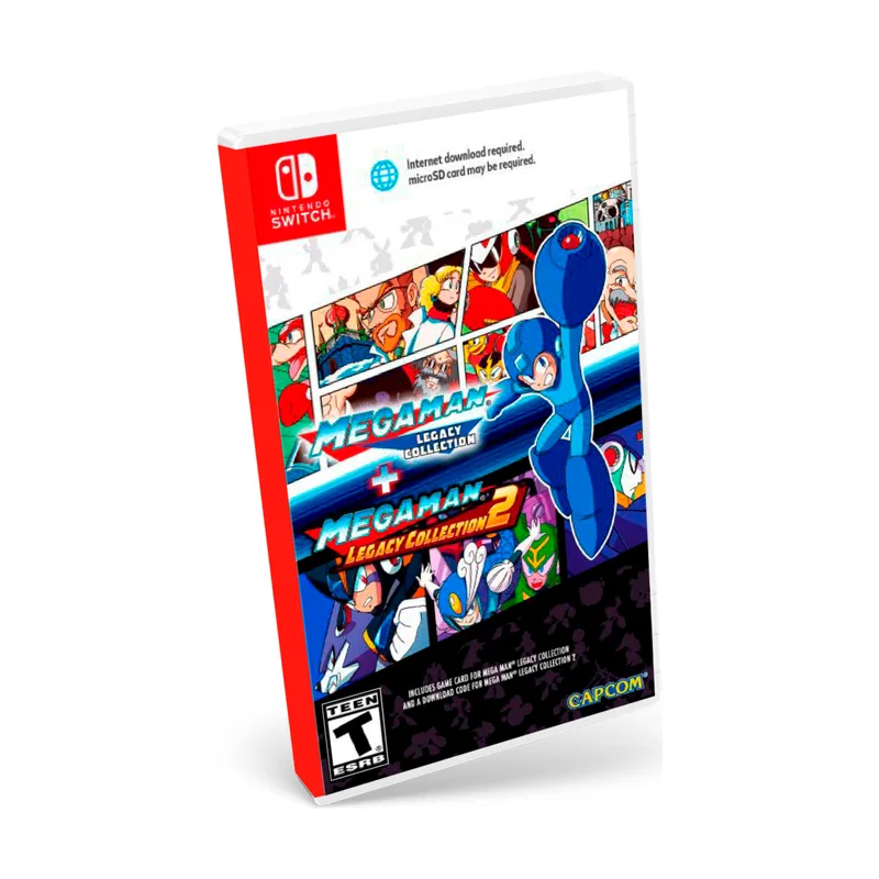 Capcom Mega Man Legacy Collection 1 + 2 Switch