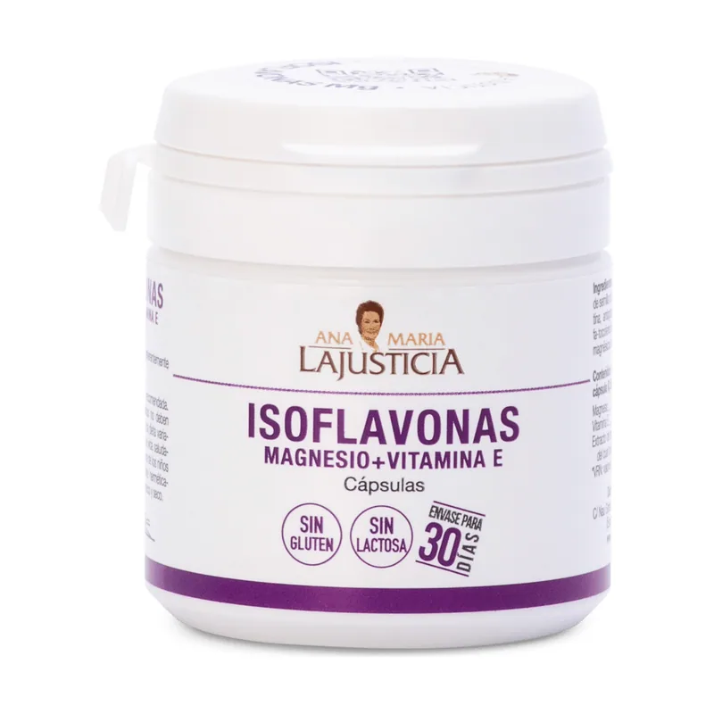 Ana María Lajusticia Isoflavonas Magnesio + Vitamina E 30 Cápsulas