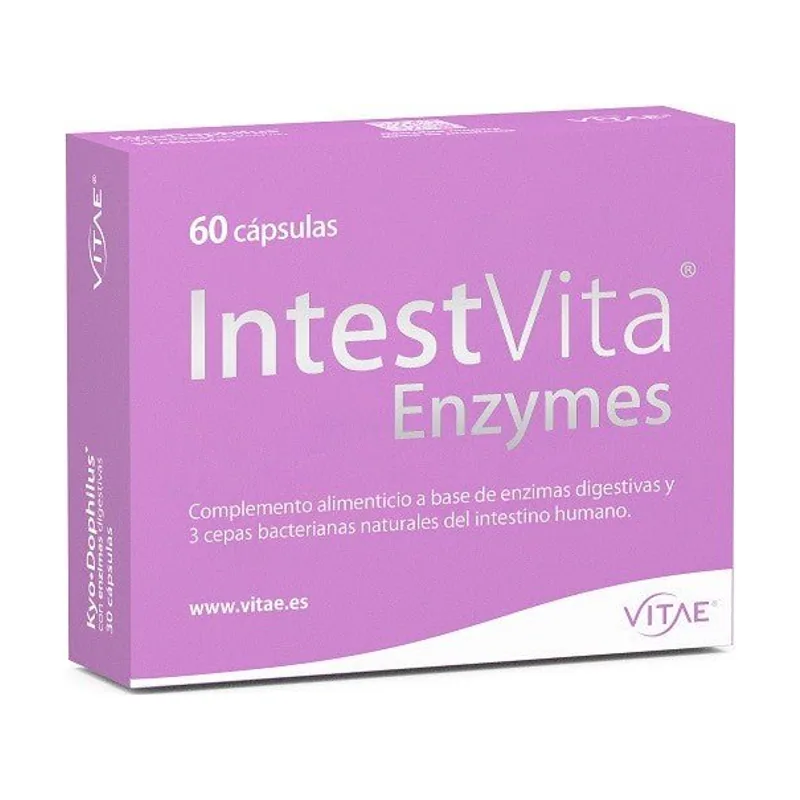Vitae IntestVita Enzymes 60 Cápsulas