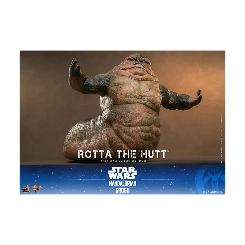 Hot Toys Figura Rotta The Hutt Star Wars The Mandalorian & Grogu 1/6