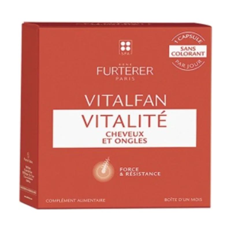 Rene Furterer Vitalfan Vitalidad Cabello y Uñas 30 Cápsulas
