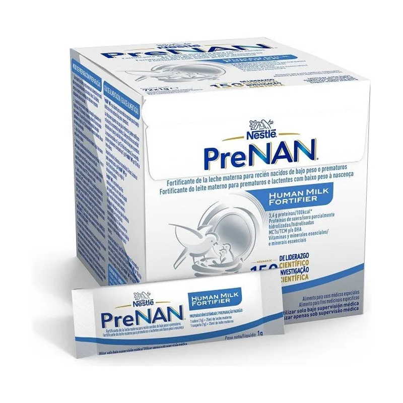 NAN Nestlé NESTLÉ Pre Nan HMF 72 Sobres de 1 g