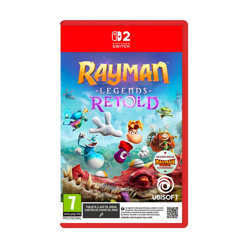 Ubisoft Rayman Legends Retold Switch 2