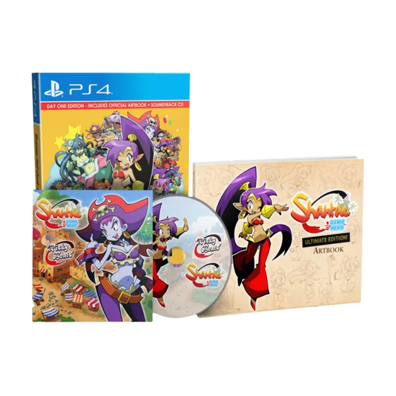 Pqube Shantae Half Genie Hero Edición Ultimate Day One PS4