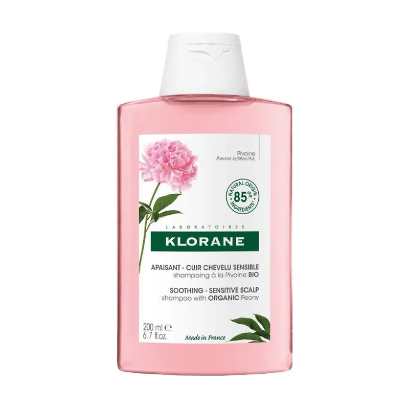 Klorane Champú Peonía Cabellos Irritados 200 ml