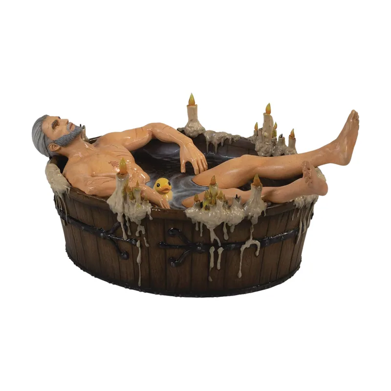 Dark Horse Figura Geralt in Bath The Witcher 3