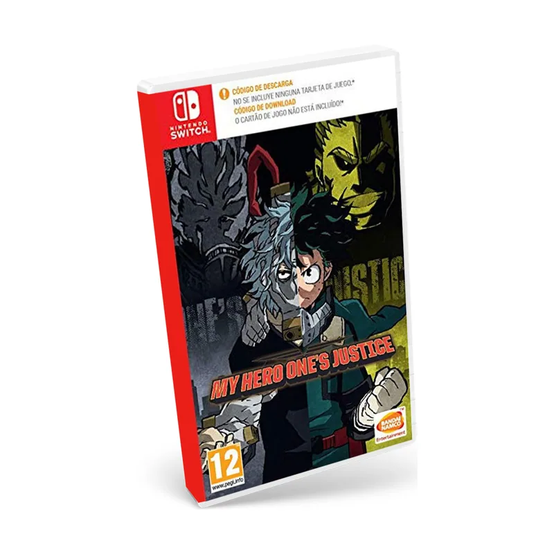 Namco My Hero One's Justice Código descarga Switch