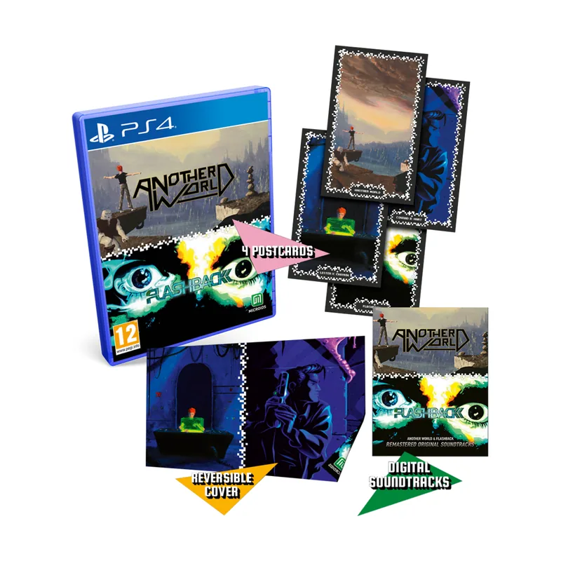 Microids Another World Flashback Pack Doble PS4