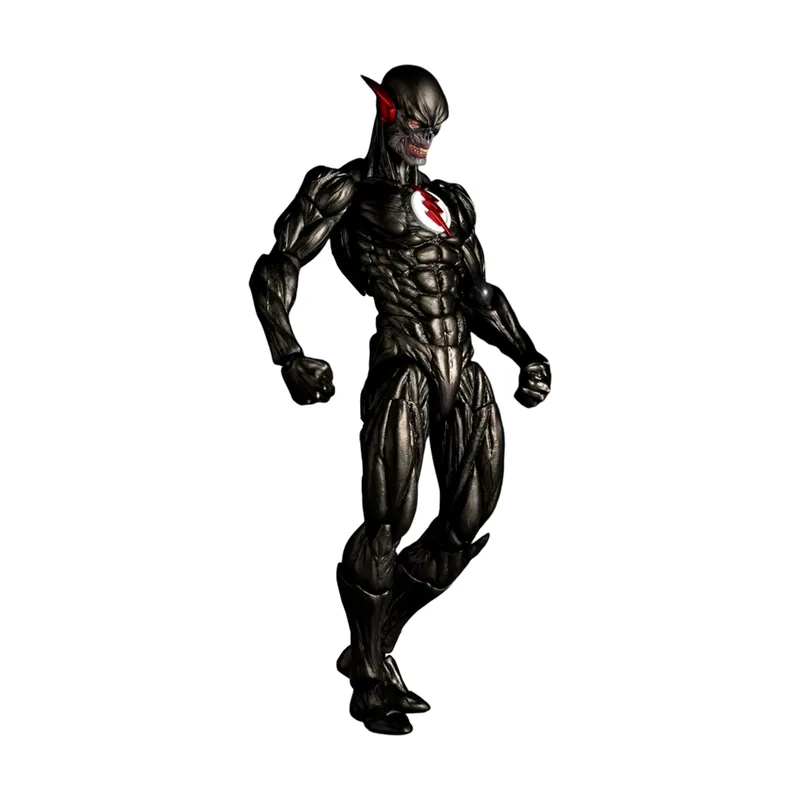 Kaiyodo Figura Black Flash DC Comics Revoltech A.Y.