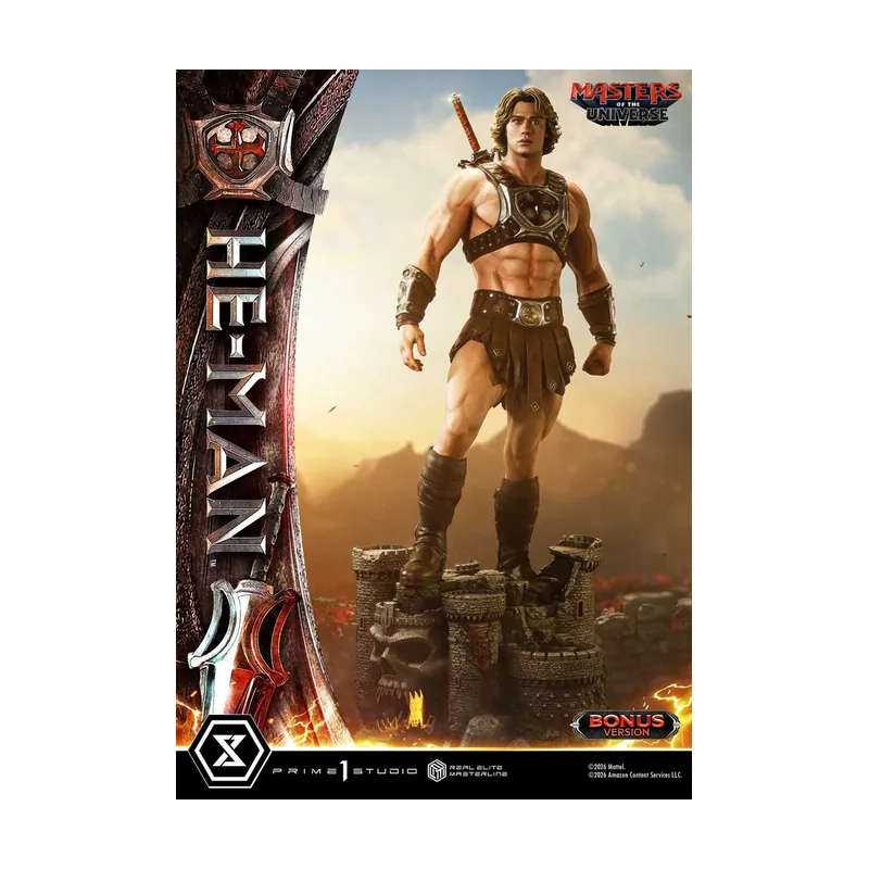 Prime 1 Studios Estatua He-Man Masters of the Universe 2026 Movie Deluxe Bonus Ver. 1/3 Prime 1 Studio