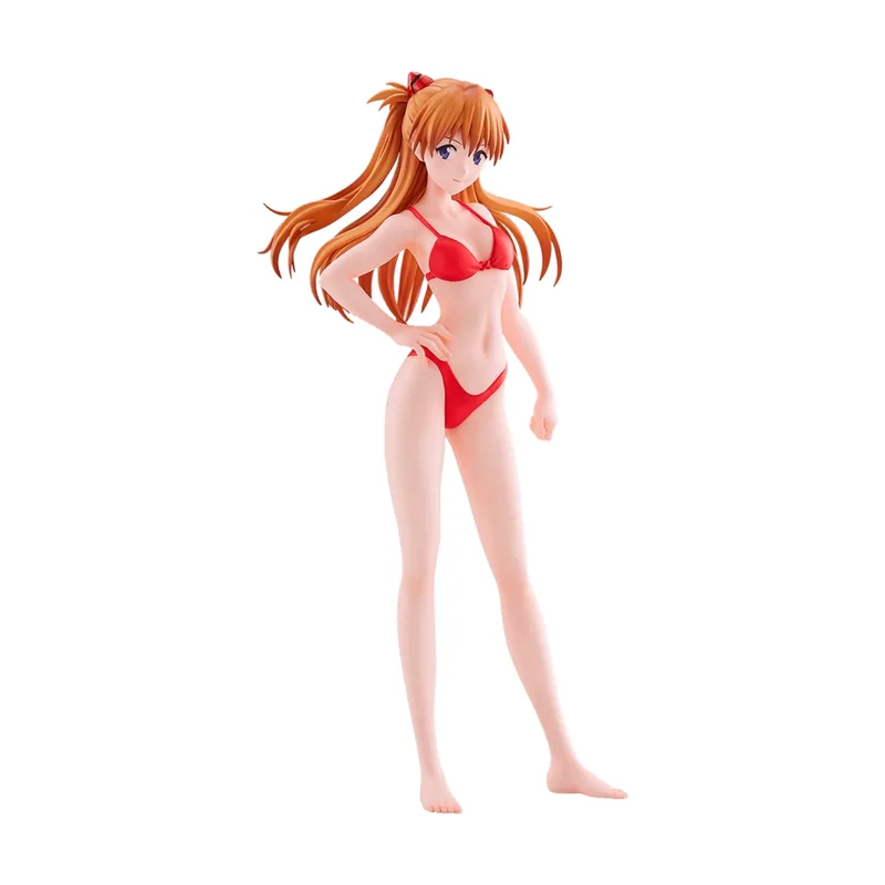 Good Smile Figura Asuka Shikinami Rebuild of Evangelion Beach Queens Pop Up Parade L