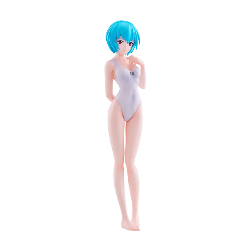 Good Smile Figura Rei Ayanami Rebuild of Evangelion Beach Queens Pop Up Parade L