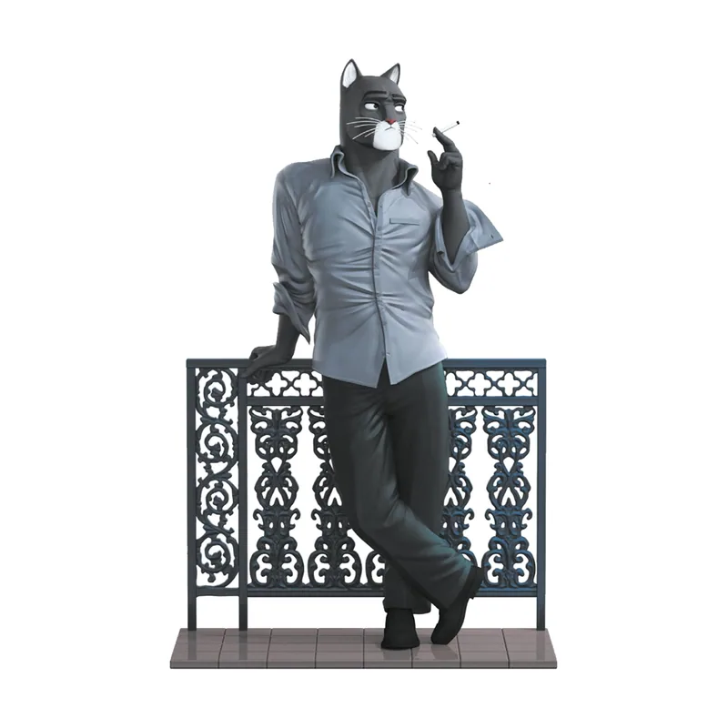 Collectoys Estatua de resina Blacksad on the Balcony Blacksad