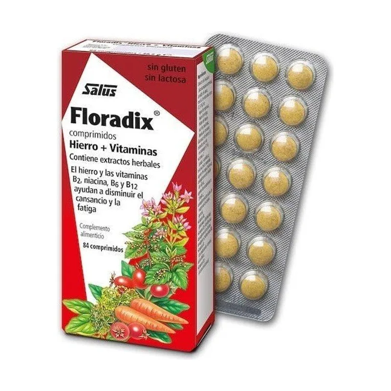 Floradix Hierro + Vitaminas 85 comprimidos