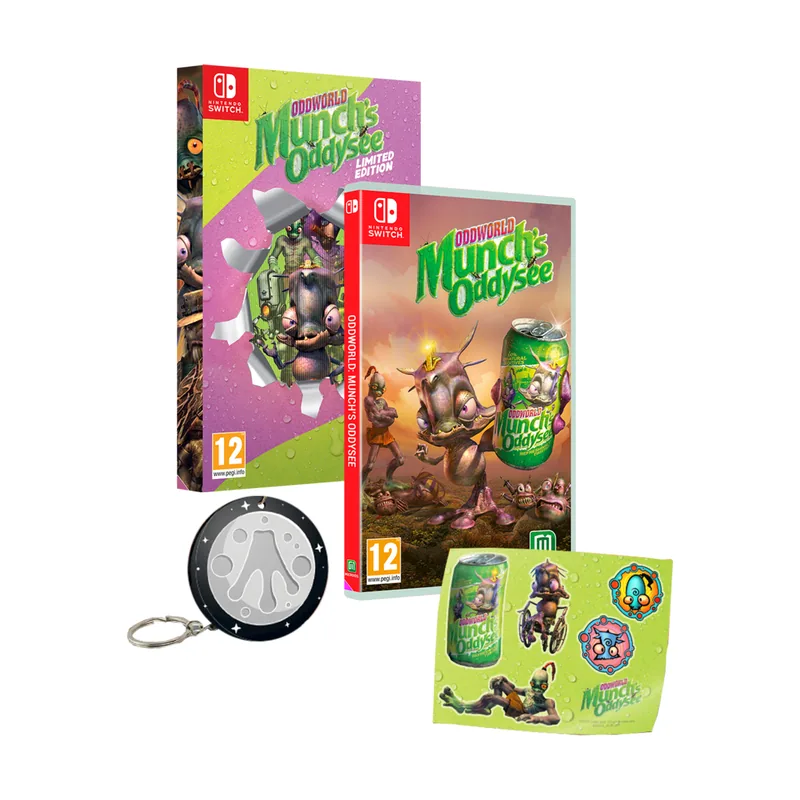 Microids Oddworld Munch's Oddysee Edición Limitada Switch