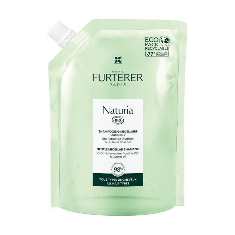 Rene Furterer Naturia Champú Micelar Suave Eco Recarga 400 ml