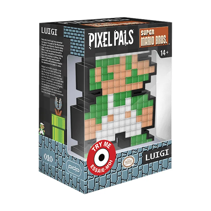 PDP Pixel Pals Nintendo 8-Bit Luigi