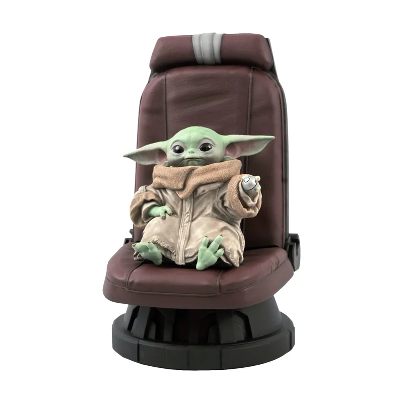 Gentle Giant Figura Baby Yoda en Silla Star Wars The Mandalorian Escala 1:2 30cm