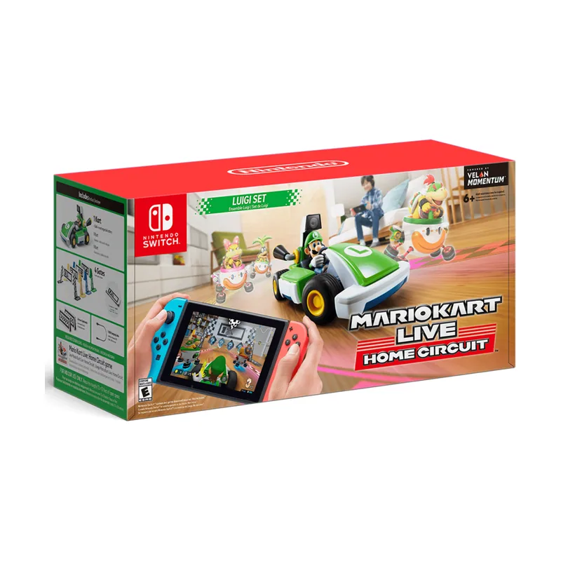 Nintendo Mario Kart Live Home Circuit + Coche Luigi