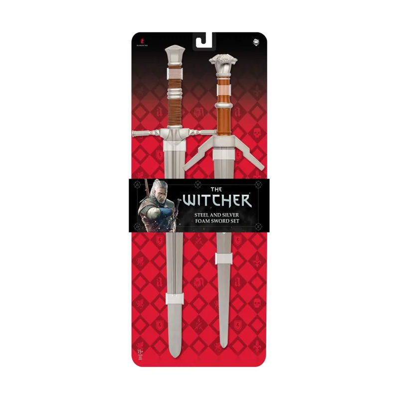 Dark Horse Réplicas Espadas Acero y Plata The Witcher escala 1:1