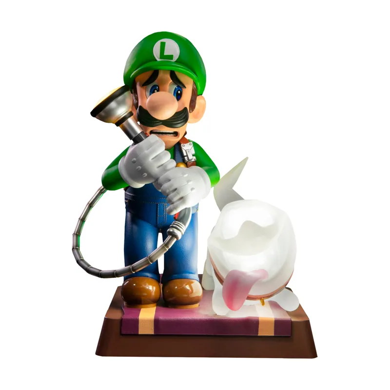 First 4 Figures Figura Luigi & Polterpup Estatua PVC Luigi's Masion 3 23 cm Collector's Edition