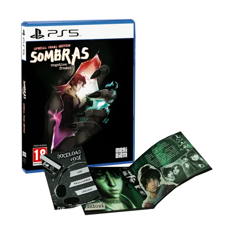 Meridiem SOMBRAS Negative Frames Special Frame Edition PS5