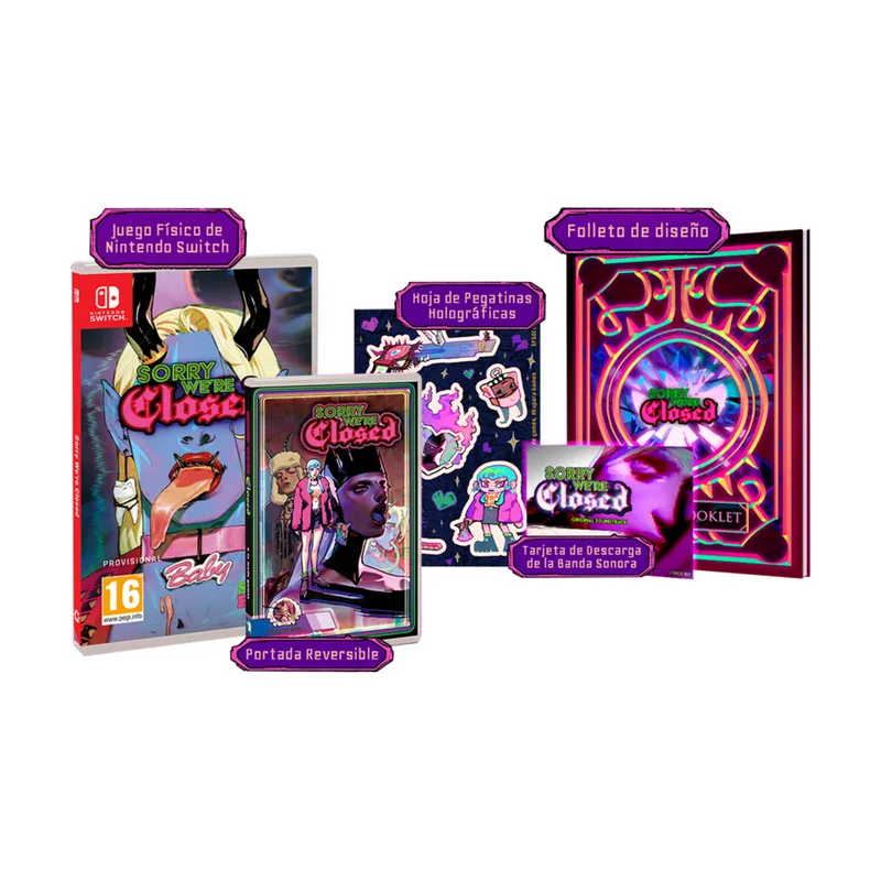 Serenity Forge Sorry We´re Closed Premium Edition Switch