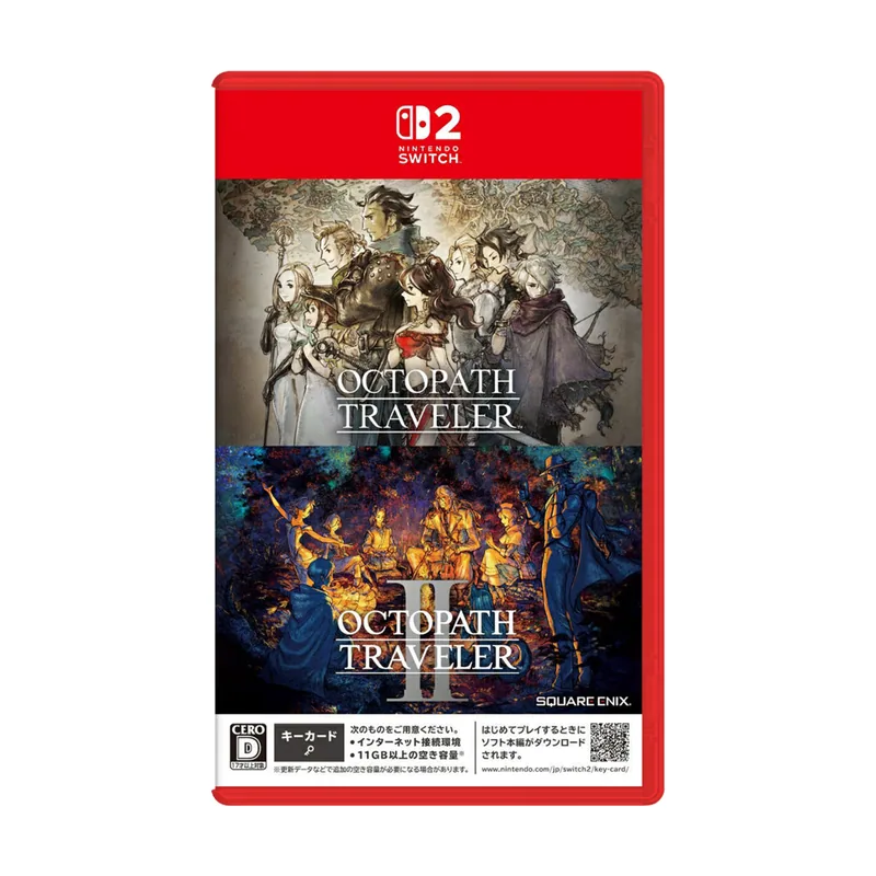 Square Enix Octopath Traveler + Octopath Traveler II Bundle Multi-Language