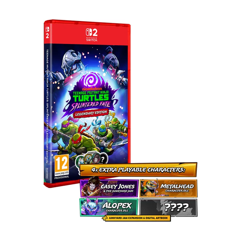 Nighthawk Interactive Teenage Mutant Ninja Turtle Splintered Fate Edición Legendaria Switch 2